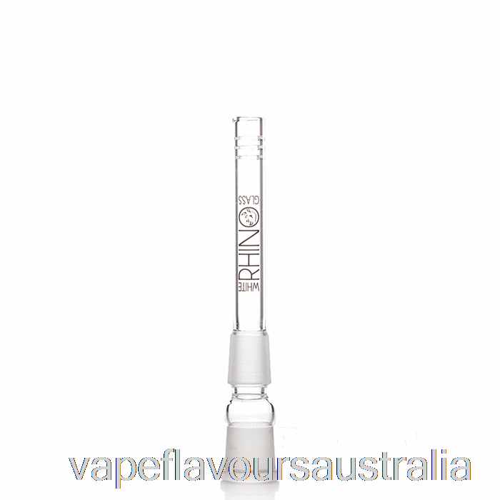 Vape Flavours Australia White Rhino 19/19 Glass Downstem 4.5inch